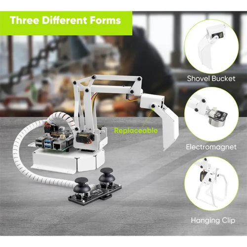 PiArm Robot Kit A 3+1 DOF Multifunctional Robot Arm Kit Based on Raspberry Pi