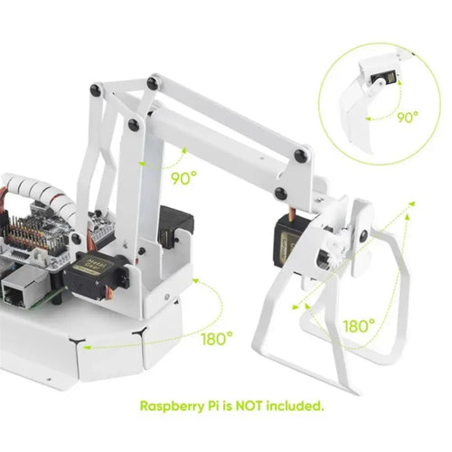 PiArm Robot Kit A 3+1 DOF Multifunctional Robot Arm Kit Based on Raspberry Pi