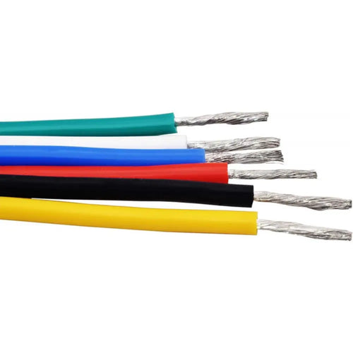 Plusivo 18AWG Hook Up Wire Kit - 6 Colors (16 ft each)