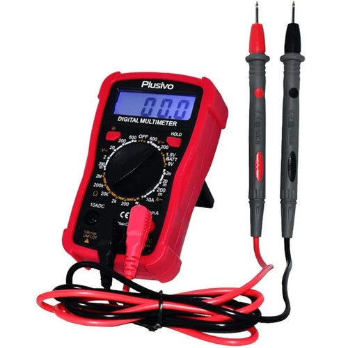 Plusivo Digital Multimeter Kit w/ Test Probes