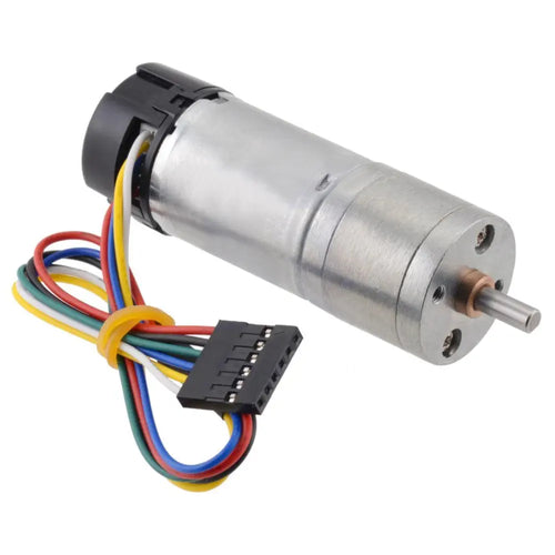 Pololu 12V, 20.4:1 Metal Gear Motor HP w/ 48 CPR Encoder