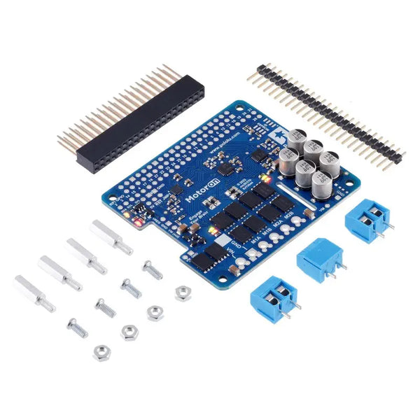 Pololu Motoron M2H24v16 Dual High-Power Motor Controller Kit for Raspberry Pi