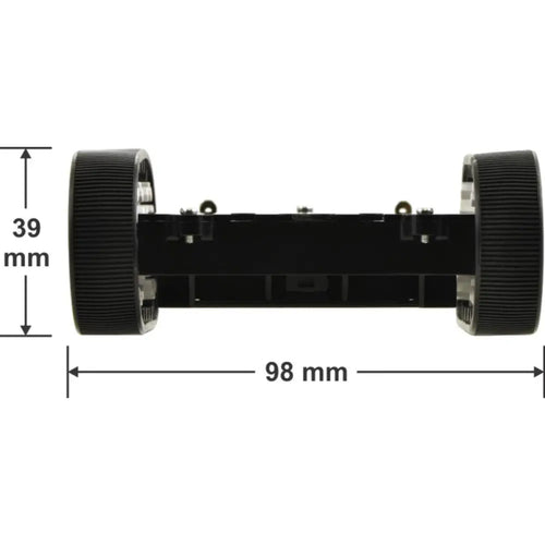 Pololu Zumo Tracked Chassis Kit (No Motors)