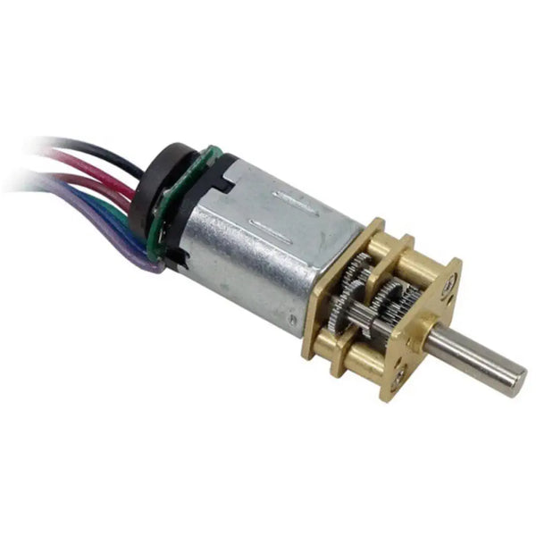 Premium N20 Gear Motor 298:1 Ratio, 90 RPM, w/ Encoder