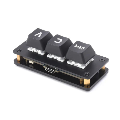 Programmable 3-Key Ctrl C/V Shortcut Keyboard (Basic Version)