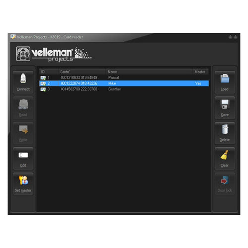 Velleman Proximity Card Reader w/ USB Interface
