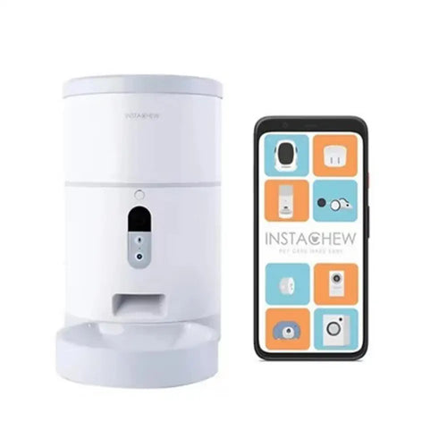 Instachew Purechew Smart Pet Feeder w/ Cam (App-Enabled)