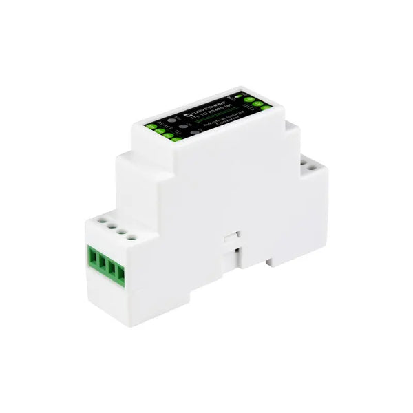 Rail-mount TTL to RS485 Galvanic Isolated Converter, Lightningproof & Anti-Surge