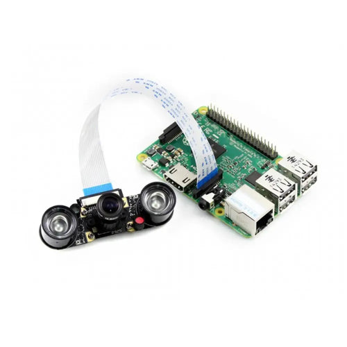 Raspberry Pi Camera Module w/ Adjustable Focus and Night Vision