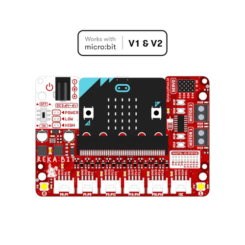 Reka:Bit - Simplifying Robotics w/ micro:bit