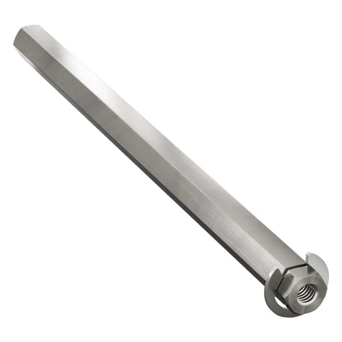 REX Stainless Steel 8mm Shaft w/ E-Clip (120mm)