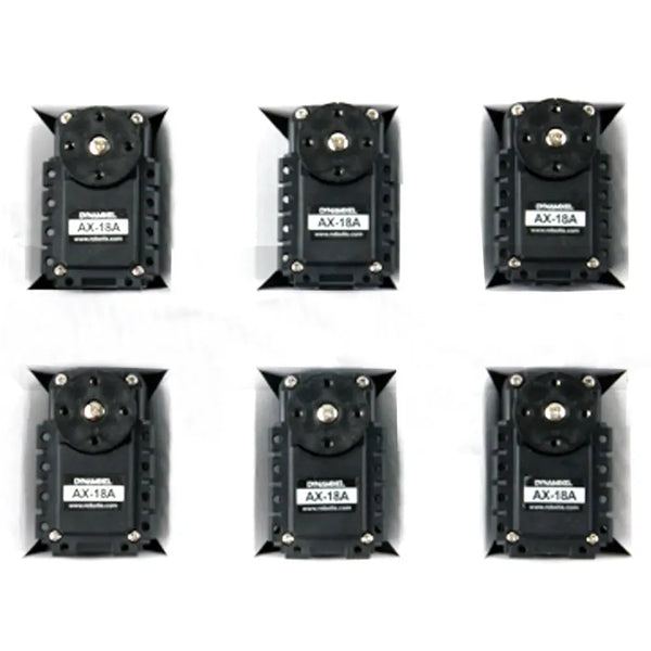 ROBOTIS DYNAMIXEL AX-18A 6pcs Bulk Smart Servo Actuator