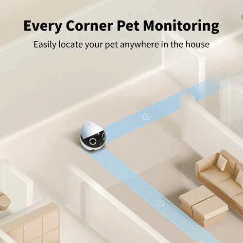 ROLA Mini Pet Monitor Companion Robot