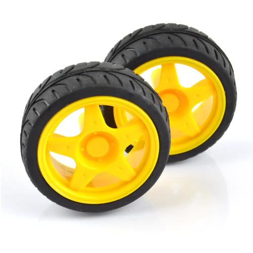 Rubber Wheel for A4WD and A2WD (Pair)