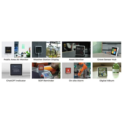 SenseCAP Indicator D1, 4-In Touch Screen IoT Dev Platform Powered by ESP32S3/RP2040