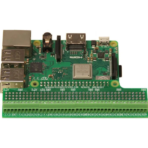 Sequent Microsystems Breakout Card Type 1 Screw Mount 26-18 AWG for Raspberry Pi