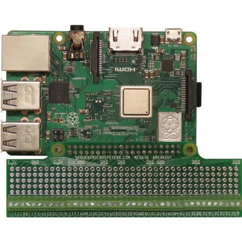 Sequent Microsystems Breakout Card Type 1 Screw Mount 26-18 AWG for Raspberry Pi