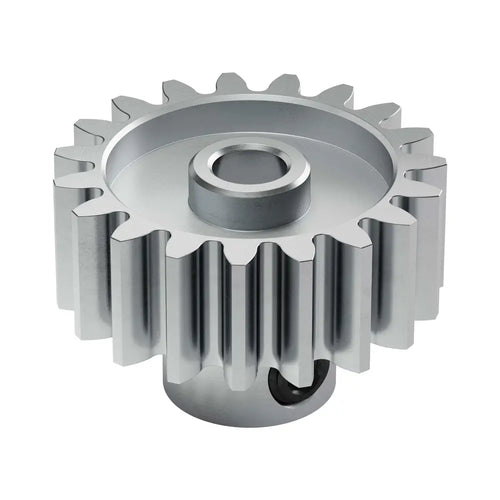 ServoCity 19T, 0.125" (1/8) Bore 32P Shaft Mount Pinion Gear (Steel)