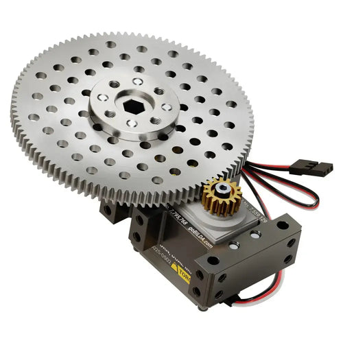 ServoCity Stingray-7 Servo Gearbox (8.6 rpm, 2450 Oz-in Torque, Continuous Rotation)