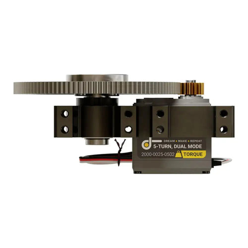 ServoCity Stingray-7 Servo Gearbox (8.6 rpm, 2450 Oz-in Torque, Continuous Rotation)