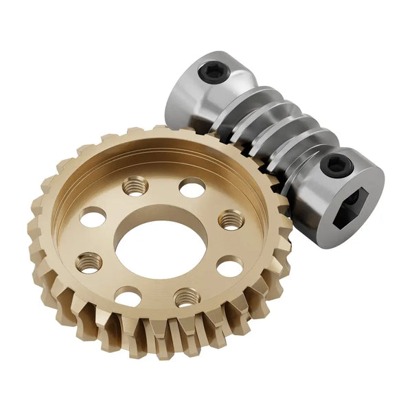 ServoCity Worm Gear Set (28:1 Ratio, 8mm REX Bore Worm)