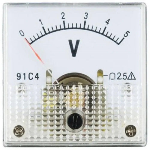 SFE Analog Voltage Panel Meter - 0 to 5V