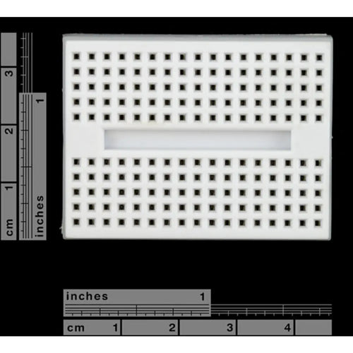 170 Tie Point Mini Self-Adhesive Solderless Breadboard