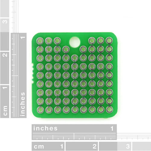 ProtoBoard - Square 1" Single Sided (2pk)