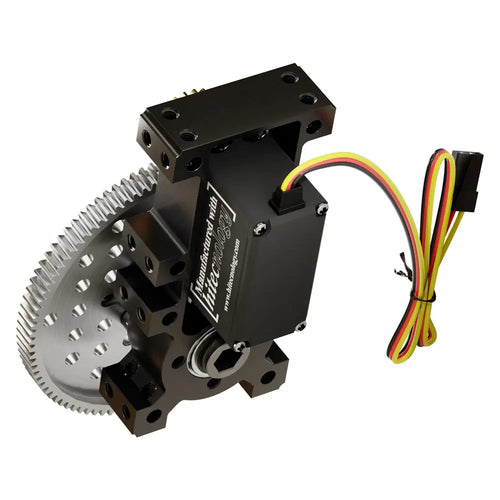 Shark-4 Servo Gearbox (0.56 Sec/60°, 18 rpm, 1888 oz-in, 630°) (Feedback Mode)