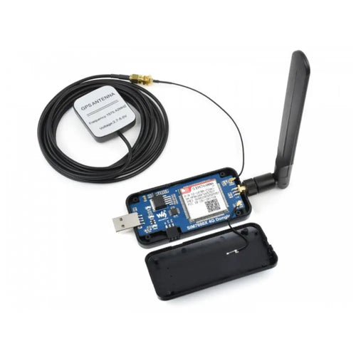 SIM7600A-H 4G DONGLE, GNSS Positioning for North America (AT&T)