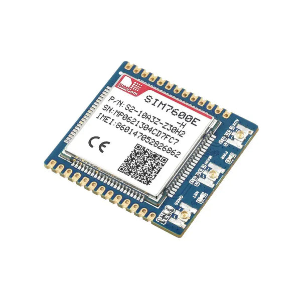 Waveshare SIM7600E-H 4G Communication Module w/ 4G/3G/2G w/ GNSS, FPC Antenna