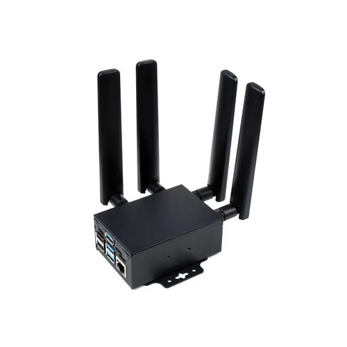 SIM8262E-M2/SIM8202G-M2 5G HAT for RPi, 4 Antennas 5G NSA, Multi-Bband, 5G/4G/3G w/ Case