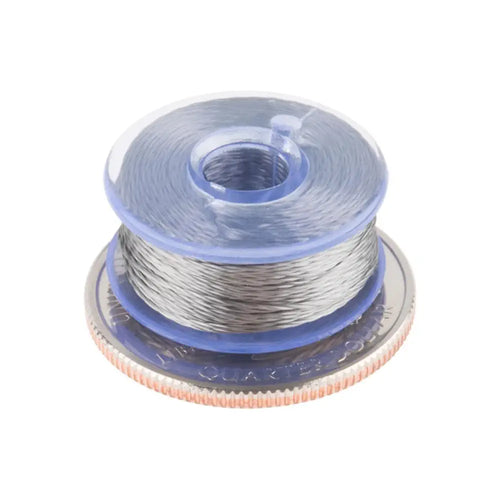 Smooth Conductive Stainless Steel Thread Bobbin - 12m