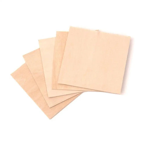 SnapMaker Blank Basswood Squares - A350 (5x)