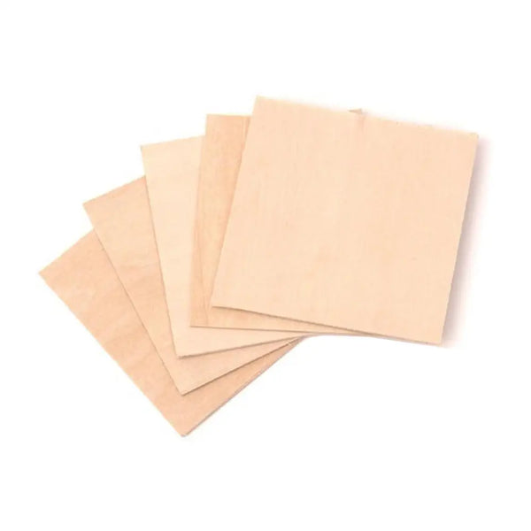 SnapMaker Blank Basswood Squares - A350 (5x)