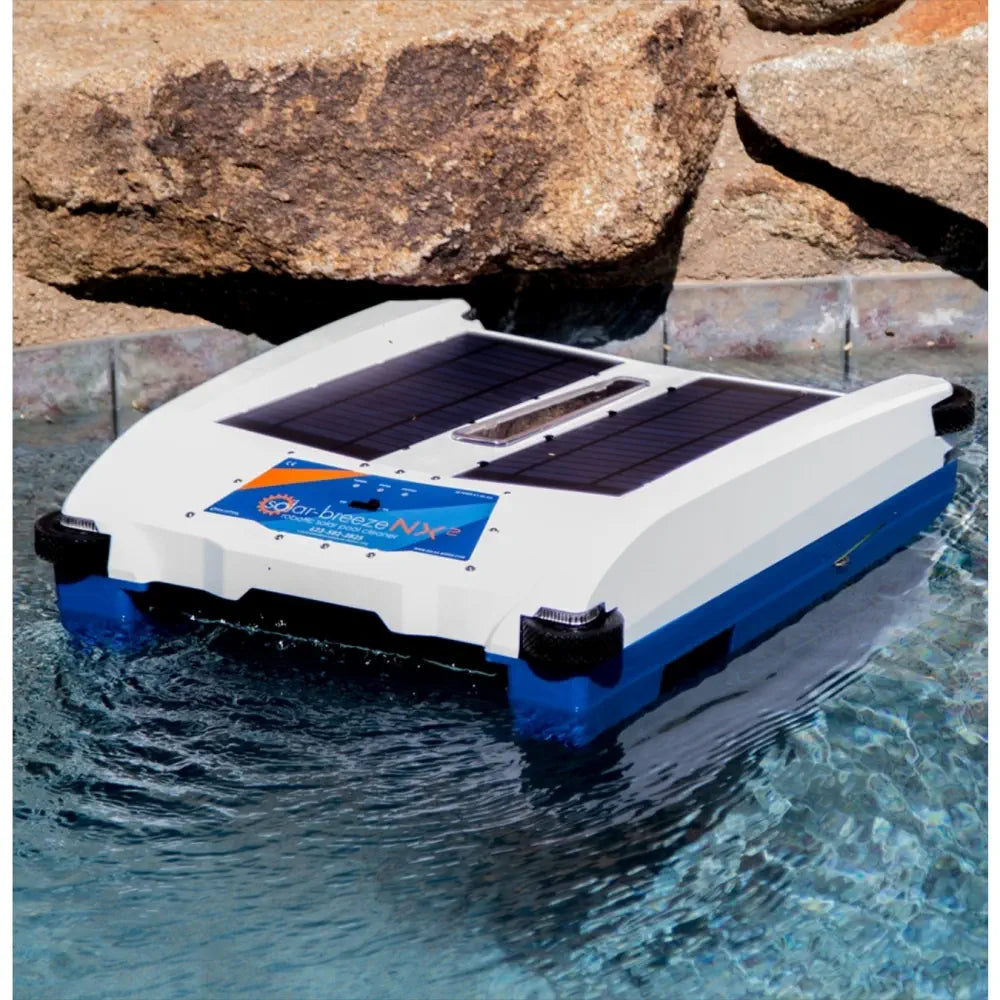 Solar-Breeze NX2 Intelligent Solar Robot Pool Skimmer - RobotShop