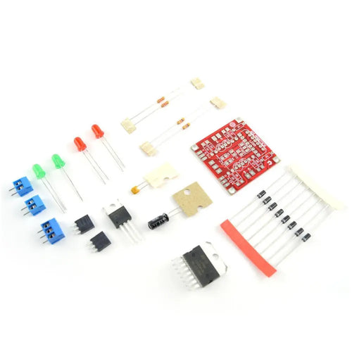 L298 2.5A 6V-26V Compact Dual Motor Driver Kit