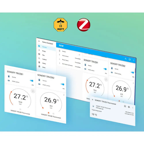 SONOFF Zigbee 3.0 Smart Thermostatic Radiator Valve TRVZB