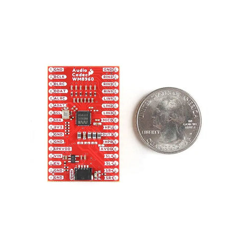 SparkFun Audio Codec Breakout - WM8960 w/ Headers (Qwiic)