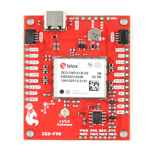 SparkFun GPS-RTK Dead Reckoning Breakout - ZED-F9R (Qwiic)