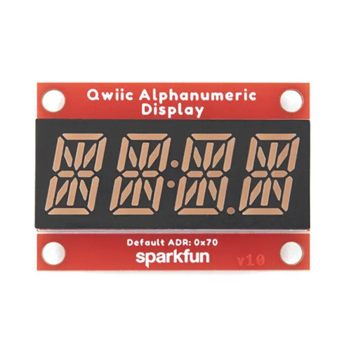 SparkFun Qwiic Alphanumeric Display - Purple