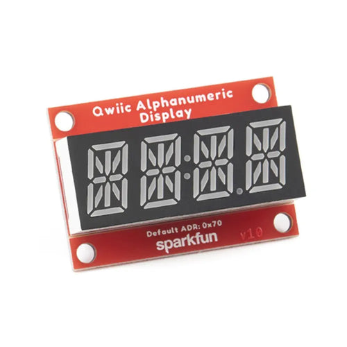 SparkFun Qwiic Alphanumeric Display - Red