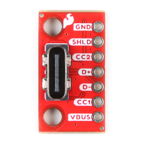 SparkFun Vertical USB-C Breakout