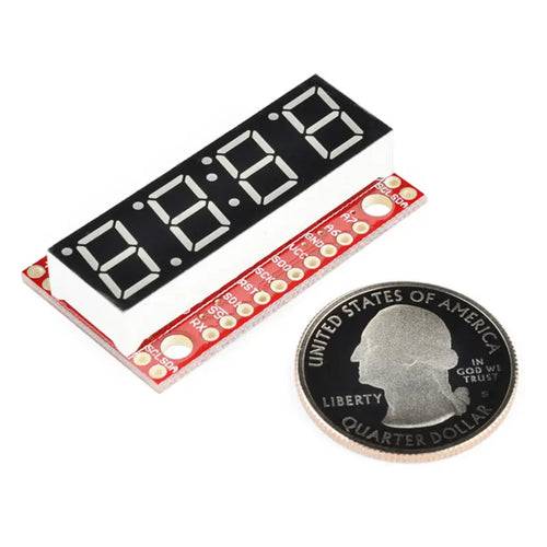 SparkFun 7-Segment Serial Display - White