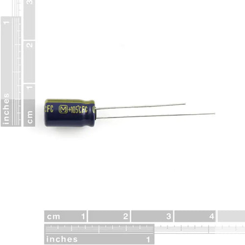 Sparkfun Electrolytic Decoupling Capacitors - 100uF/25V