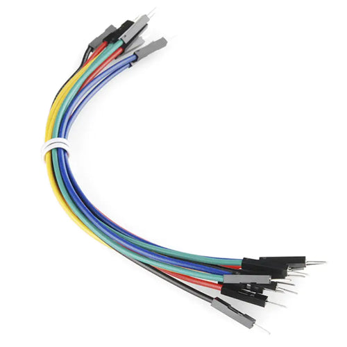 Sparkfun Jumper Wires Premium 6In. M/M - 20 AWG (10 Pack)