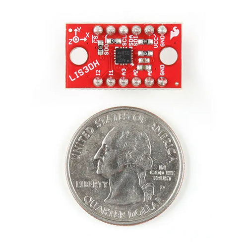 SparkFun Triple Axis Accelerometer Breakout - LIS3DH (w/ Headers)