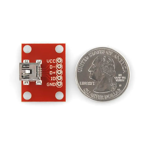 SparkFun USB Mini-B Breakout