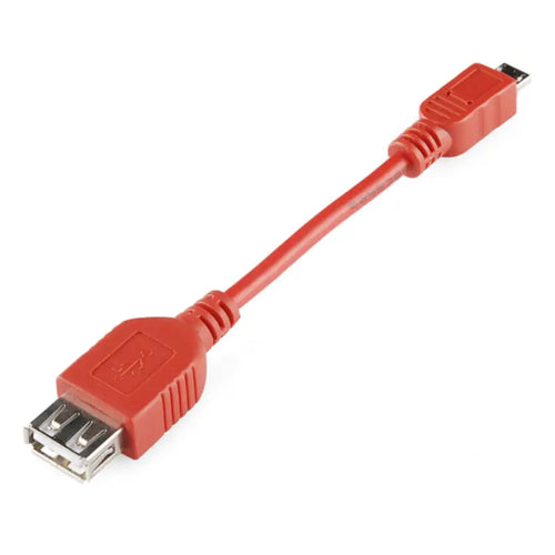 Sparkfun USB OTG Cable - Female A to Micro-A - 4In.