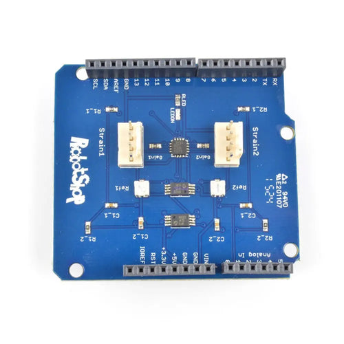 Load Cell / Wheatstone Amplifier Shield (2ch)